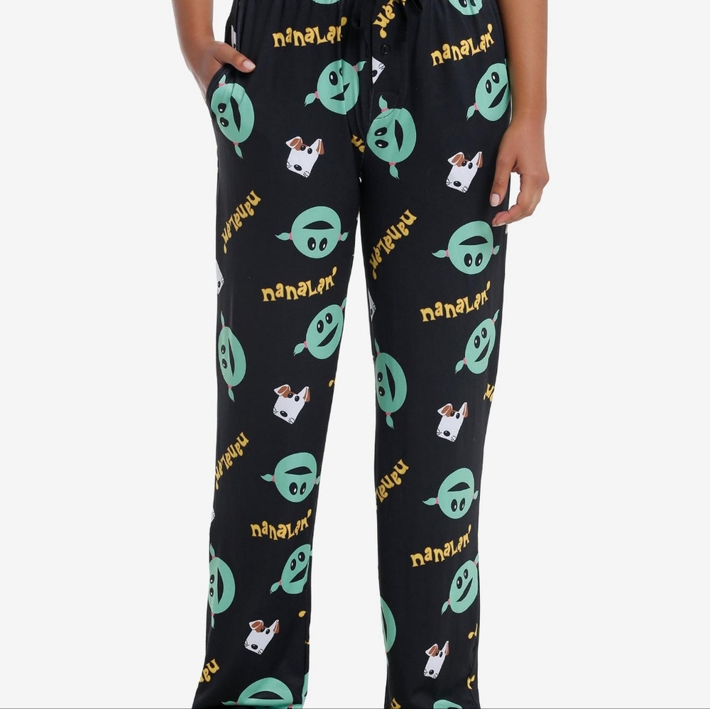 Nanalan' Allover Print Pajama Pants